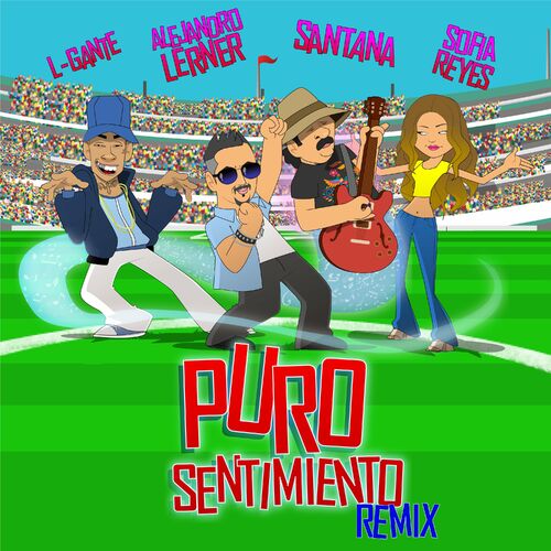 Puro Sentimiento (feat. Santana) (Remix) - Alejandro Lerner
