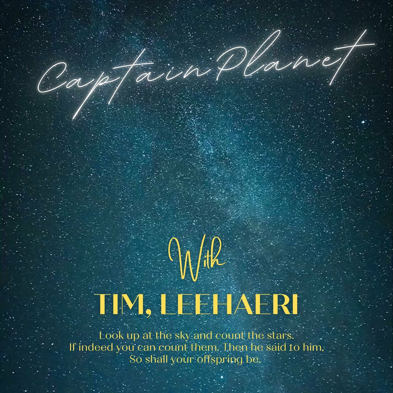 Captain Planet, Tim, Lee Hae Ri – Promise – Single