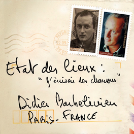 TÉLÉCHARGER DIDIER BARBELIVIEN CHANTE BARBELIVIEN CHANTE DIDIER TÉLÉCHARGER