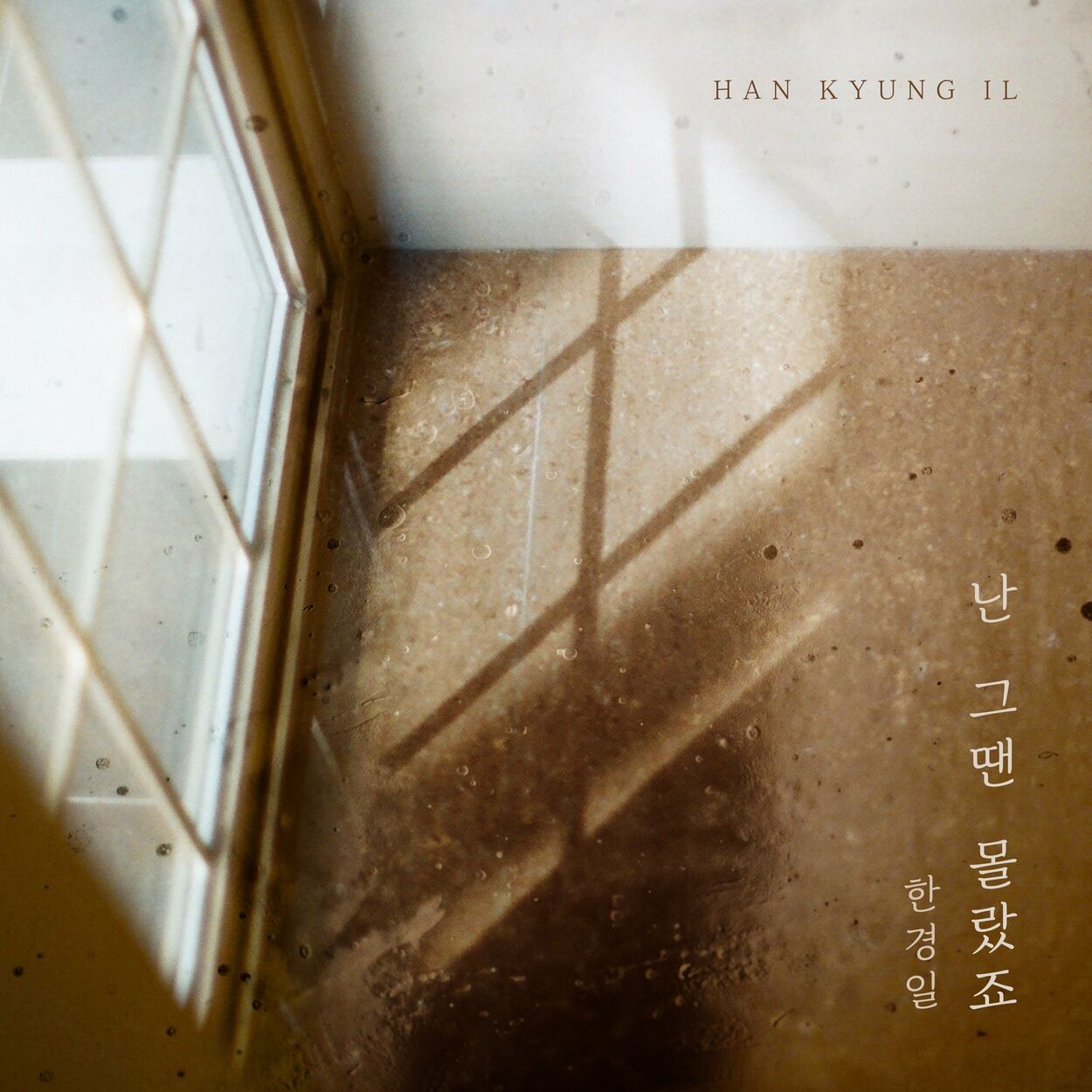 Han Kyung Il – I didn’t know then – Single