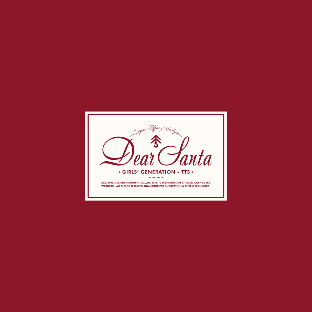 Girls’ Generation-TTS – Dear Santa – X-Mas Special – EP