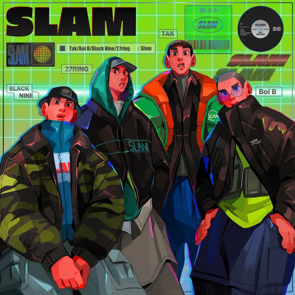 Tak – SLAM (feat. BLACK NINE, 27RING & Boi B) – Single