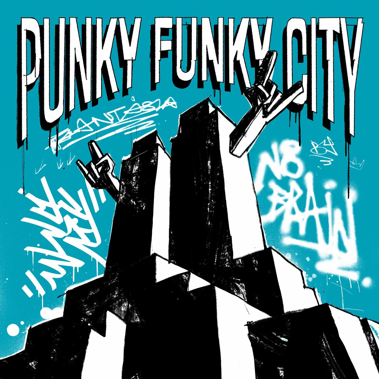 No Brain – Punky Funky City – Single