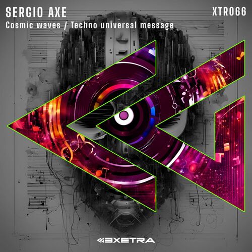  Sergio Axe - Cosmic waves  Techno universal message (2024) 