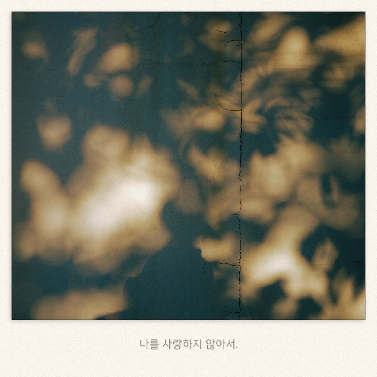 Yoon Won – Because you don’t love me – Single