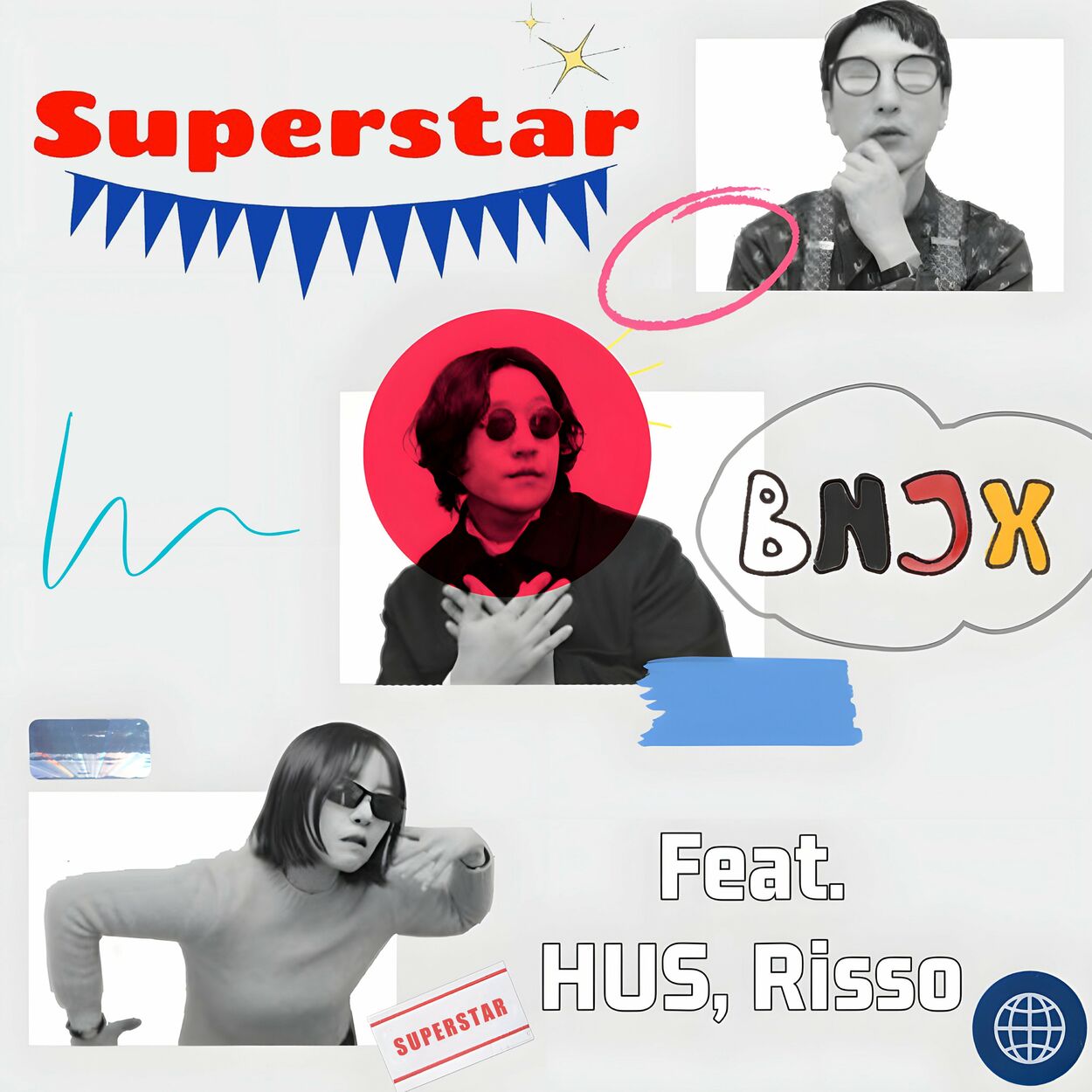 BNJX – Superstar (feat. HUS & Risso) – Single