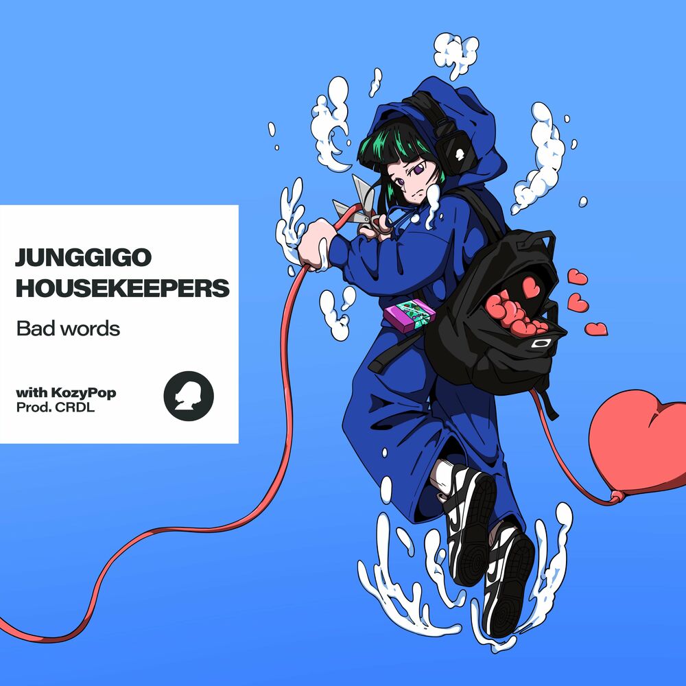 Junggigo, HouseKeepers – Bad words with KozyPop – Single