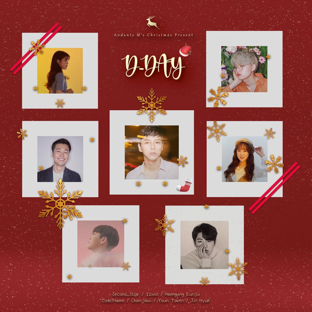 Second Star, Sibiwol, Yountoven, Namgung Eunju, CODE:NAME, Chanwhi, JINHYUK – Andante : M Christmas – Single