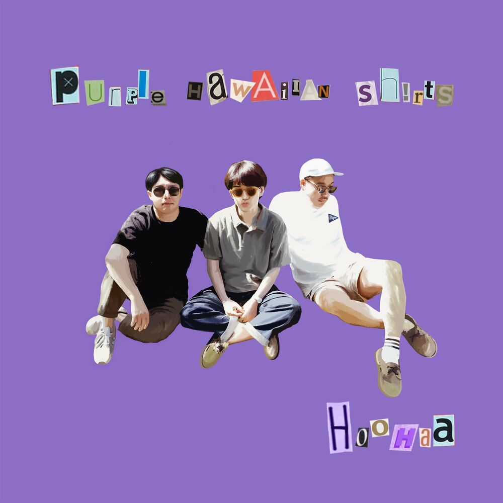 HooHaa – Purple Hawaiian Shirts – Single