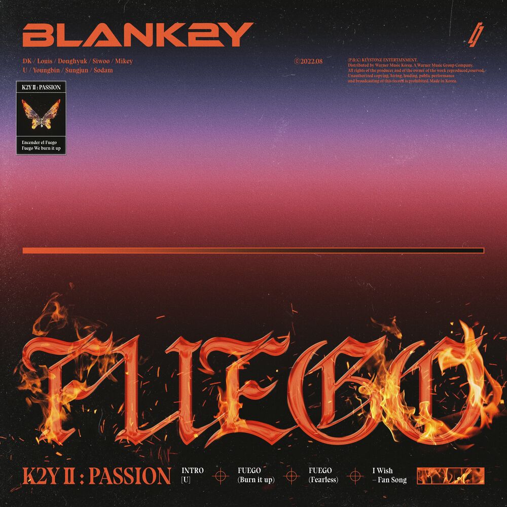 BLANK2Y – K2Y II: PASSION [FUEGO] – EP