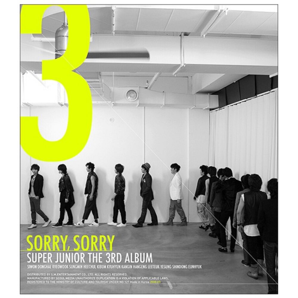 Super Junior – SORRY, SORRY – The 3rd Album