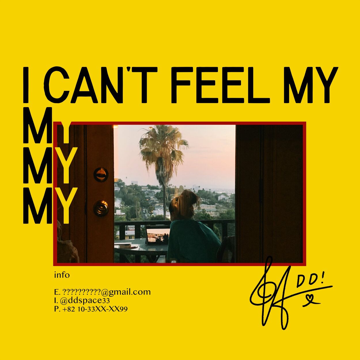 DD! – I CAN’T FEEL MY, my, my, my – Single