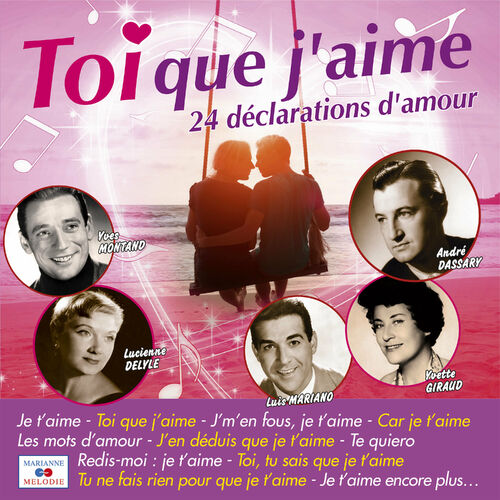 Ginette Baudin Je Taime Mon Amour Listen On Deezer