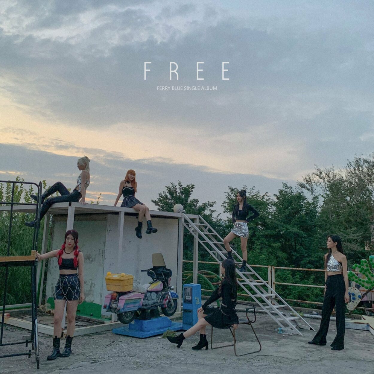 Ferry Blue – Free – Single