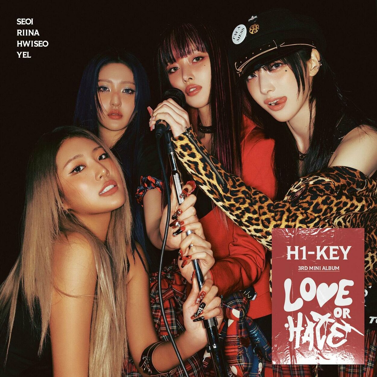 H1-KEY – H1-KEY 3rd Mini Album [LOVE or HATE] – EP