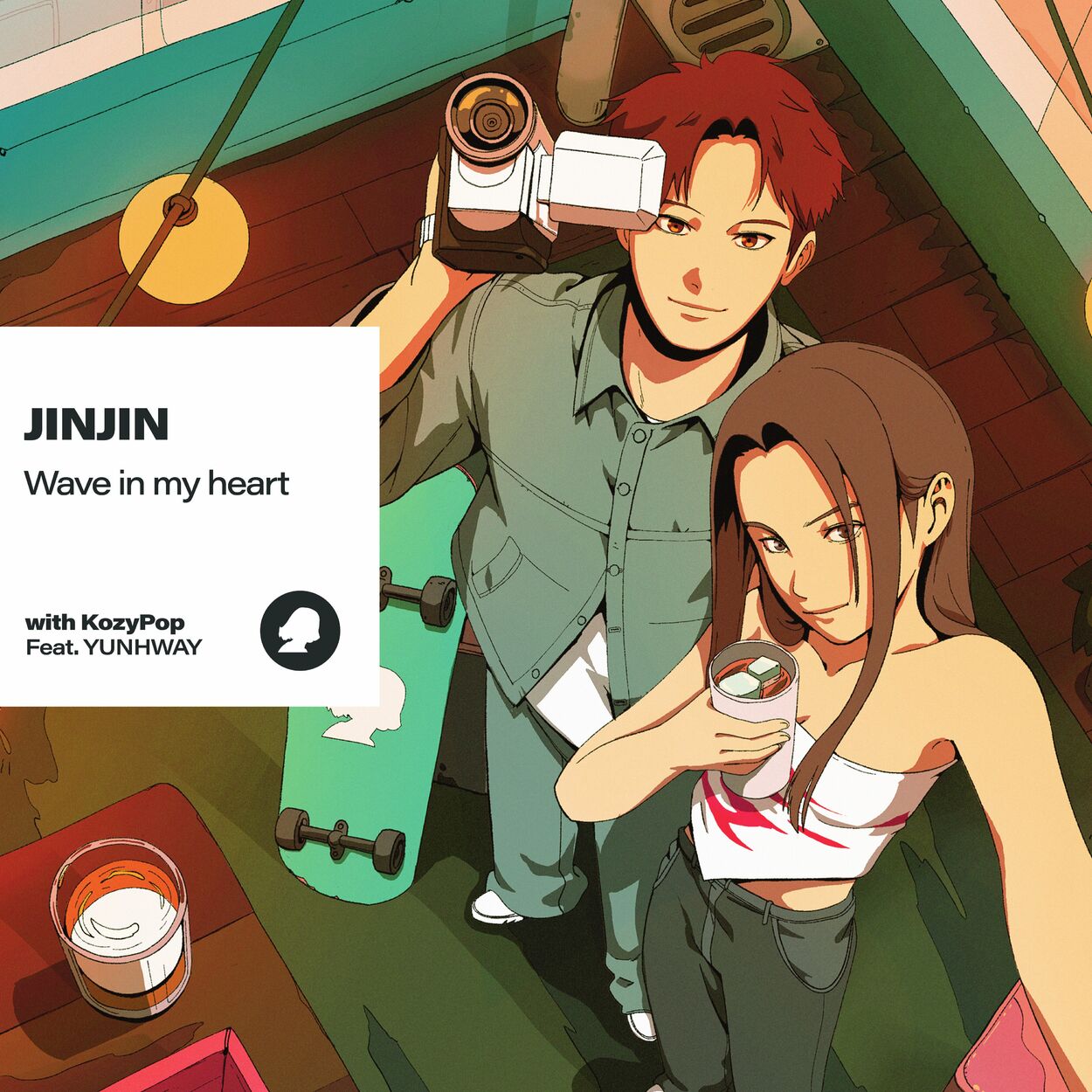 JINJIN – Wave in my heart with KozyPop – Single